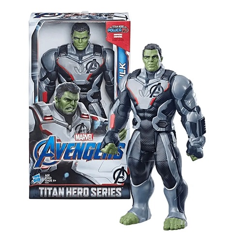BONECO HASBRO FIGURA TITAN HULK HERO