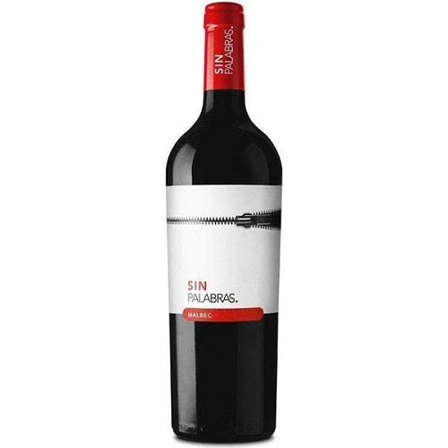 VINHO ARGENTINO SIN PALABRAS MALBEC TINTO 750ML