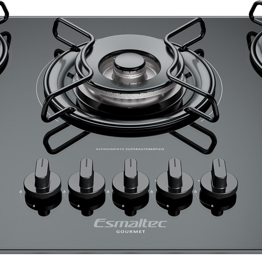 COOKTOP GOURMET ESMALTEC TPL CHAMA 5B 3