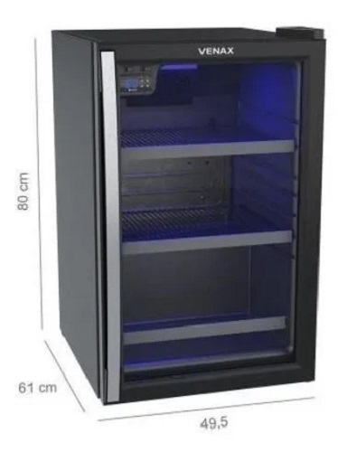 CERVEJEIRA BLUE LIGHT PRETO FOSCO 127V