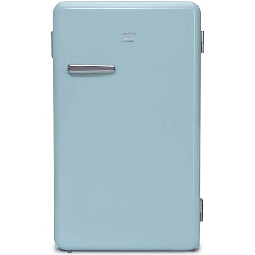 FRIGOBAR MIDEA RETRÔ MRV10A1 AZUL JADE 95L 127V