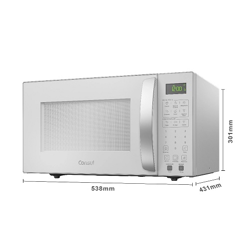 MICROONDAS CONSUL CMS46 ABA BRANCO 32L 127V