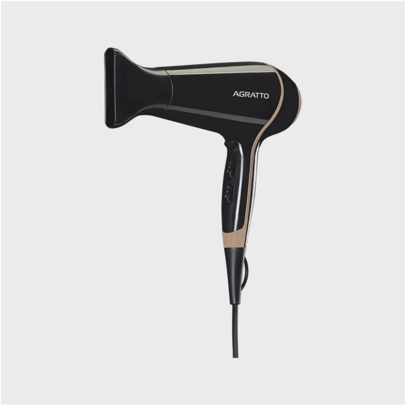 SECADOR CABELO AGRATTO DELLA SC 01 PRETO 1900W