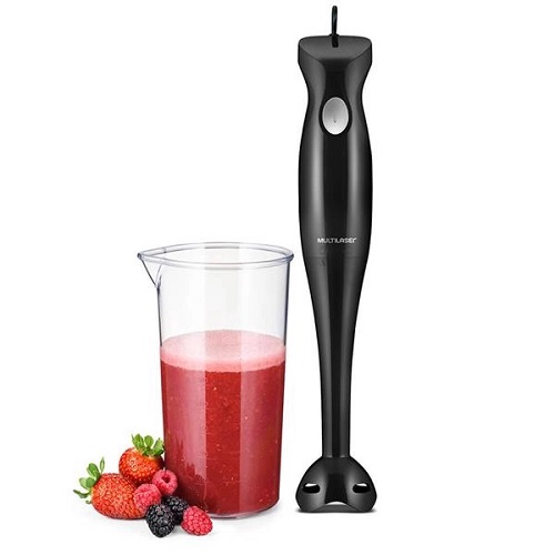MIXER MULTILASER 1 VELOCIDADE PRETO 200W 127V FP009