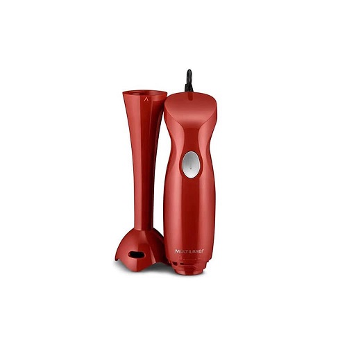 MIXER MULTILASER 1 VELOCIDADE VERMELHO 200W 127V FP011