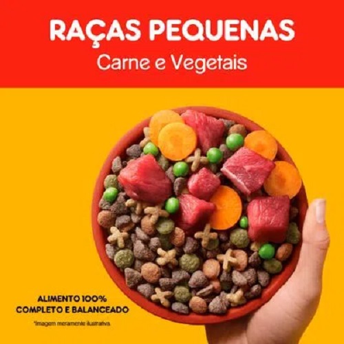 RAÇÃO PEDIGREE RAÇAS PEQUENAS E MINIS 900G